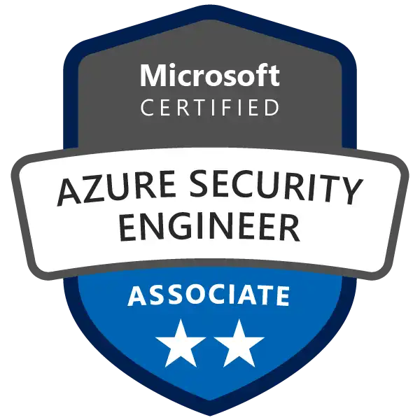 Microsoft Certified: Azure Security Engineer Associate,Earning Azure Security Engineer Associate certification validates the skills and knowledge to implement security controls and threat protection, manage identity and access, and protect data, applications, and networks in cloud and hybrid environments as part of end-to-end infrastructure.